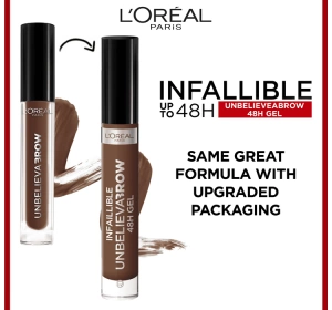 LOREAL UNBELIEVA BROW GEL DARK BRUNETTE 3,4ML