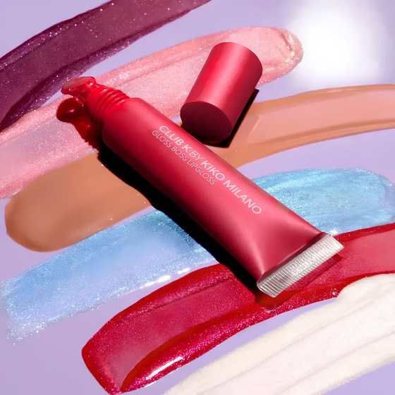 Kliknij na zdjęcie, aby je powiększyć KIKO Milano Club K Gloss Boss Feuchtigkeitsspendender Lipgloss 01 Instaflirt 10 ml