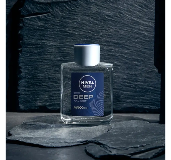 Kliknij na zdjęcie, aby je powiększyć NIVEA MEN Deep Comfort antibakterielles Aftershave 100 ml