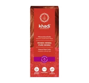KHADI NATURAL HAIR COLOR HENNA ZUM HAARFÄRBUNG PURE HENNA