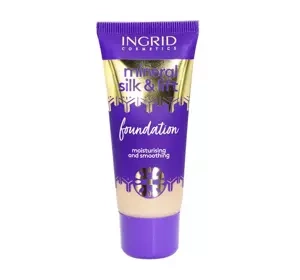 INGRID MINERAL SILK&LIFT MAKE UP FOUNDATION 30 NATURAL BEIGE 30 ML