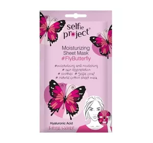 Selfie Project Moisturizing Fly Butterfly Tuchmaske 1 Stück