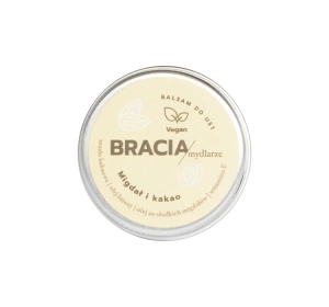 Bracia Mydlarze Lippenbalsam mit Mandel und Kakao 15 g