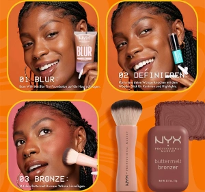 NYX Professional Makeup Buttermelt Bronzer 2.5 Butta Ballin 5 g