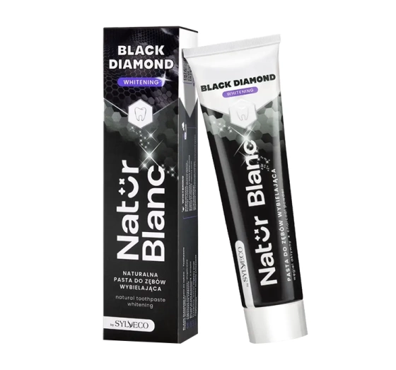 Sylveco Natur Blanc Aufhellende Zahnpasta Black Diamond 100ml