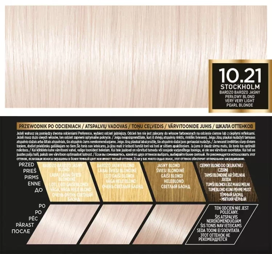 LOREAL RECITAL PREFERENCE HAARFARBE Z2 10.21