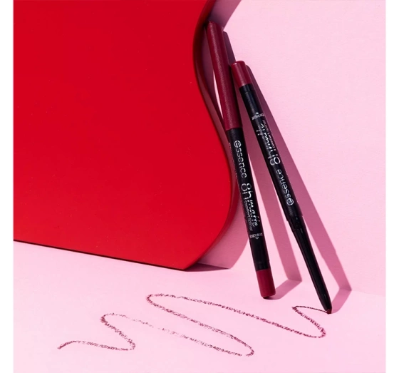 Essence 8h Matte Comfort Wasserfester Lipliner 19 Burgundy Bestie 0,3 g