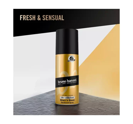 Kliknij na zdjęcie, aby je powiększyć Bruno Banani Man’s Best Deodorant Spray 150 ml
