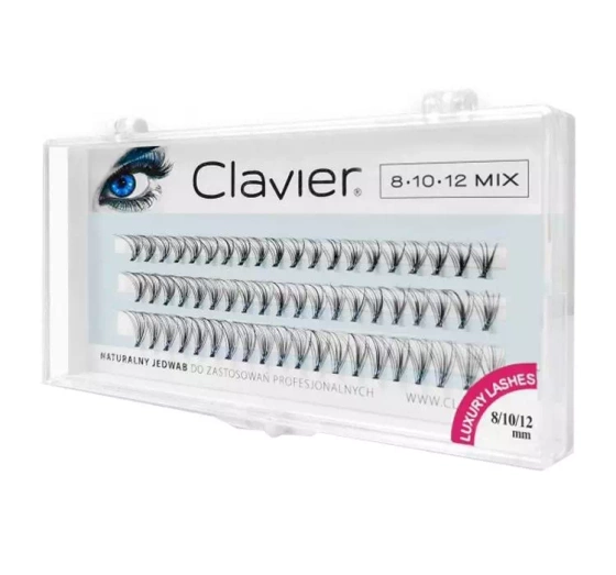 CLAVIER CLASSIC MIX KÜNSTLICHE WIMPERNBÜSCHEL 8 10 12MM