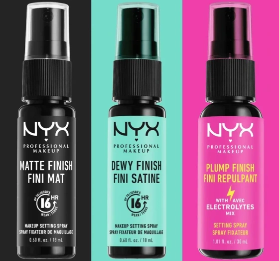 NYX Professional Makeup Dewy Finish Makeup Fixierspray 18ml