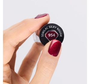Semilac Winter Wonderland UV-Hybridlack 954 Silky Rouge 7 ml