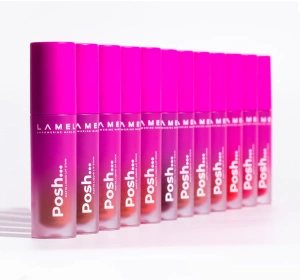 Lamel Posh Matte Liquid Lip Stain Lippenstift 408 Passion Pink 4ml