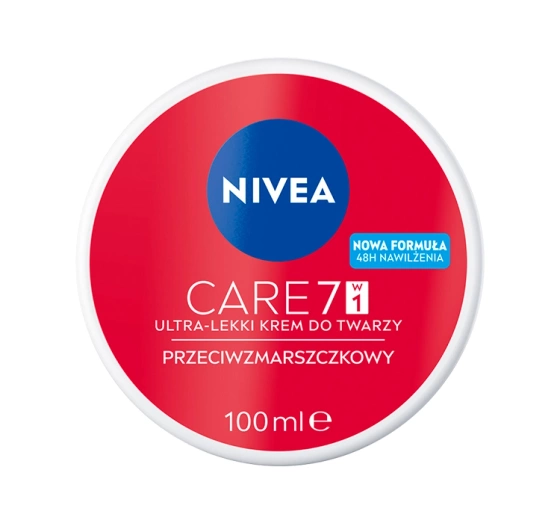 Kliknij na zdjęcie, aby je powiększyć NIVEA Care 5in1 Anti-Falten-Gesichtscreme 100ml