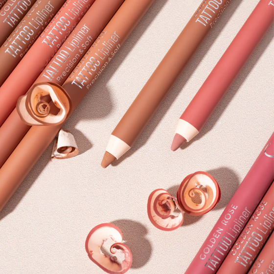Kliknij na zdjęcie, aby je powiększyć Golden Rose Tattoo Lipliner Wasserfester Lippenkonturenstift 210 Soft Plum 1,2 g