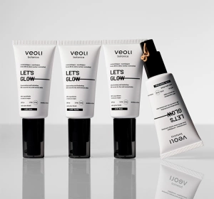 Veoli Botanica Let's Glow Illuminierend-feuchtigkeitsspendende BB-Creme für trockene und normale Haut SPF20 2.0 W Vanilla 30 ml