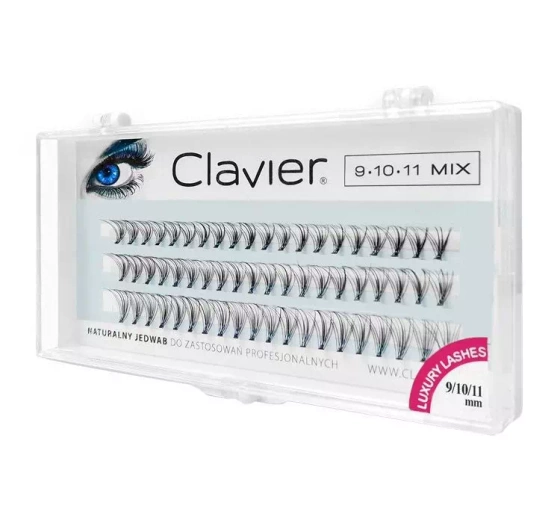 Kliknij na zdjęcie, aby je powiększyć CLAVIER CLASSIC MIX KÜNSTLICHE WIMPERNBÜSCHEL 9 10 11 MM