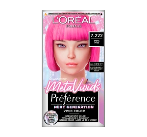 L'ORÉAL PARIS PRÉFÉRENCE METAVIVID HAARFARBE 7.222 META PINK