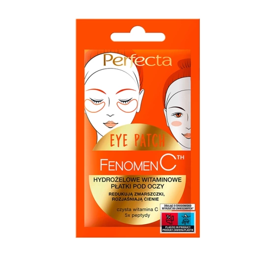 Kliknij na zdjęcie, aby je powiększyć PERFECTA FENOMEN C HYDROGEL-VITAMINAUGENPADS 2 STÜCK