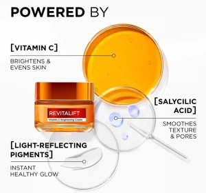 L’Oréal Paris Revitalift Aufhellende Creme mit Vitamin C 50ml