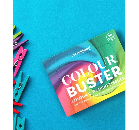 Cleangang Colour Buster – Waschtücher zum Auffangen von Farbstoffen, 20 Stück