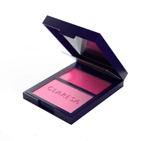 Claresa Duo Palette Creamy & Pressed Cremig-pudrige Rouge-Palette zum Konturieren 01 Awesome Blossom 8,5 g