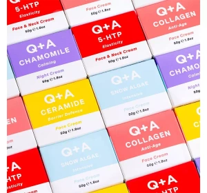 Q+A REINIGENDE GESICHTSMASKE MIT AKTIVKOHLE 50G