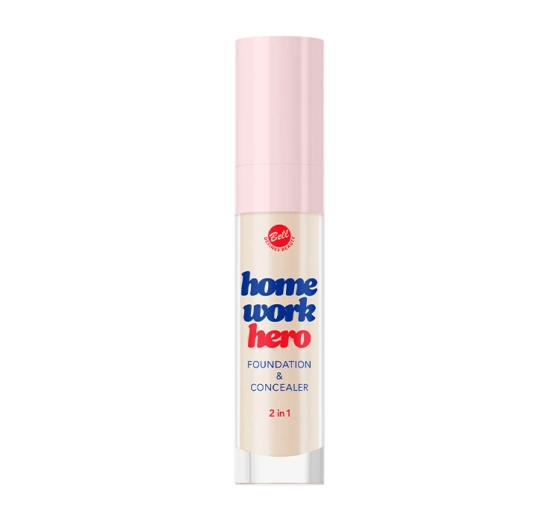 Bell School Of Cool Homework Hero Foundation & Concealer 2in1 01 Class Cutie 8,5 g