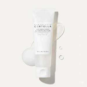 SKIN1004 Madagascar Centella Tone Brightening Cleansing Gel Foam Sanftes Peeling Reinigungsschaum 125 ml