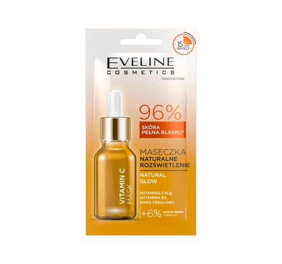 Eveline Vitamin C Mask Natürlich aufhellende Gesichtsmaske 8 ml