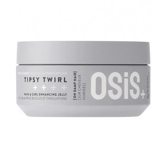Kliknij na zdjęcie, aby je powiększyć Schwarzkopf Osis+ Tipsy Twirl jelly Gelée zur Definition von Wellen und Locken 300ml