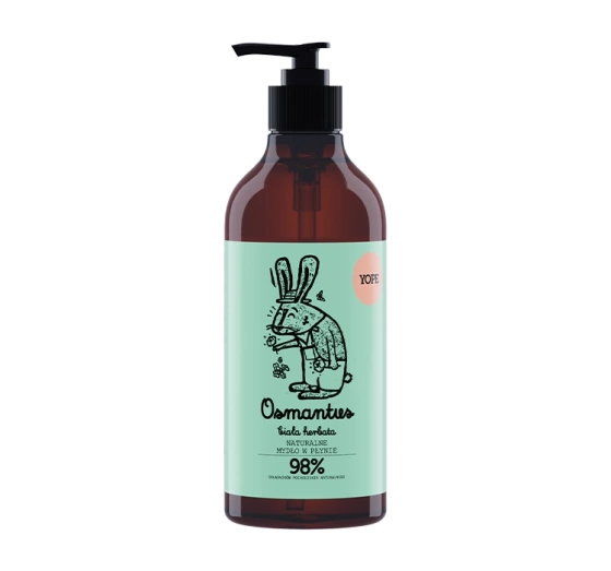 Yope Osmantus Natürliche Handseife mit Extrakt aus weißem Tee 500ml