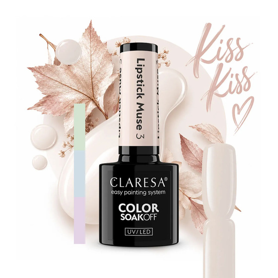 Claresa Hybrid-Nagellack „Lipstick Muse 3“, 5 g