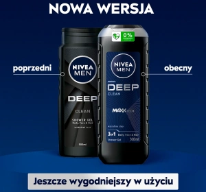 NIVEA MEN DEEP DUSCHGEL MIT KOHLE 500ML