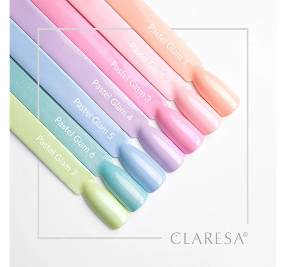 Kliknij na zdjęcie, aby je powiększyć CLARESA SOAK OFF HYBRIDLACK PASTEL GLAM 1 5G