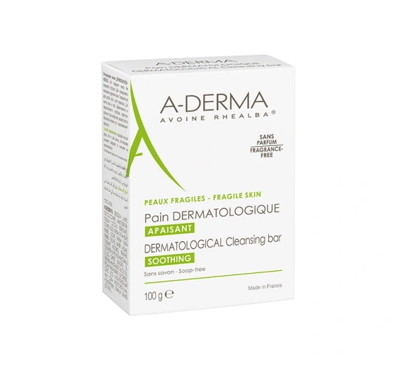 A-Derma reinigende dermatologische Seife 100g