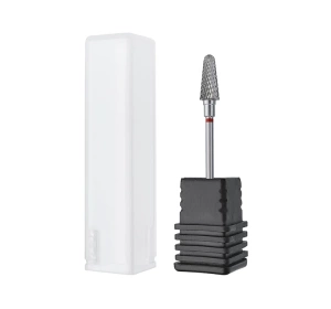 Staleks Pro Expert Hartmetallfräser abgerundeter Stoßkegel rot FT70R060/14