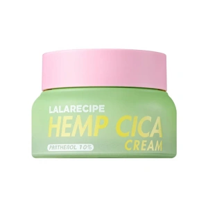 LalaRecipe Hanfsamen-Creme – beruhigende Gesichtscreme mit Hanfsamenextrakt, 50 ml
