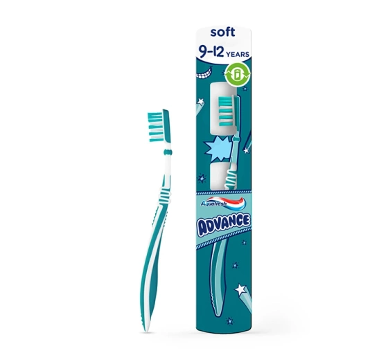 Kliknij na zdjęcie, aby je powiększyć Aquafresh Advance Zahnbürste für Kinder im Alter von 9–12 Jahren, Soft