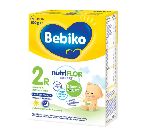 Bebiko NutriFlor Expert 2R Folgemilch für Säuglinge mit Reisbrei nach dem 6. Monat 600g