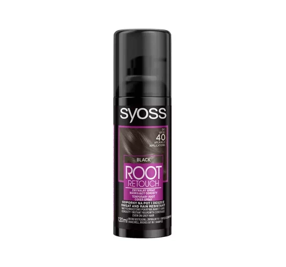 SYOSS ROOT RETOUCHER ABWASCHABRES FARBSPRAY SCHWARZ 120ML