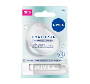 NIVEA HYALURON LIP MOISTURE PLUS FEUCHTIGKEITSBALSAM FÜR LIPPENPFLEGE IM STIFT 5,2G
