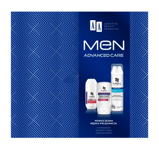 Kliknij na zdjęcie, aby je powiększyć AA MEN ADVANCED CARE MODERNE MÄNNERPFLEGE GESCHENKSET