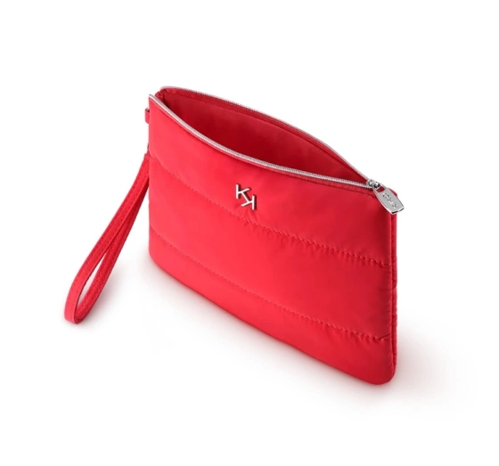 KIKO Milano Snow-Kissed Holiday My Perfect Combo Geschenkset für Lippen-Make-up 03 Lippenstift Unlimited Double Touch 107 6 ml + Lipliner Creamy Colour 13 1,2 g + Kosmetiktasche