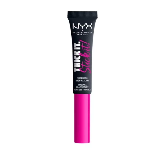 Kliknij na zdjęcie, aby je powiększyć NYX PROFESSIONAL MAKEUP THICK IT STICK IT BROW AUGENBRAUEN-MASCARA 08 BLACK 7ML