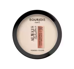 BOURJOIS ALWAYS FABULOUS MATTIERENDES GESICHTSPUDER 50 PORCELAIN 10G