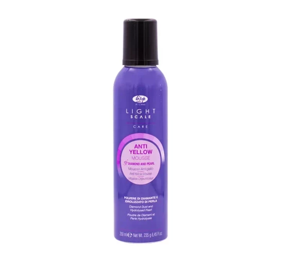 LISAP MILANO LIGHT SCALE CARE ANTI-YELLOW NEUTRALISIERENDER HAARSCHAUM 250ML