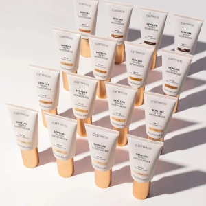 Catrice Skin Like Tinted Moisturizer – getönte Gesichtscreme mit Lichtschutzfaktor 30, 027C, 28 ml