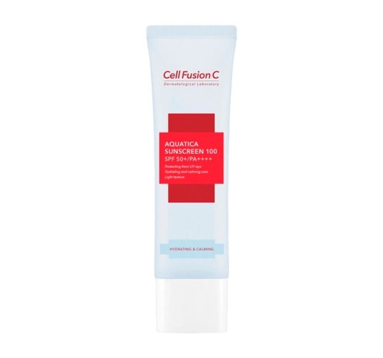 Cell Fusion C Aquatica Sunscreen 100 SPF50+/PA++++ feuchtigkeitsspendende Sonnencreme 50ml