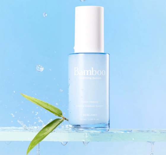 Bergamo Bamboo Soothing Serum – beruhigendes und kühlendes Serum mit Bambus, 50 ml