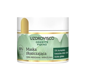 Uzdrovisco Odkryte Piękno Peeling-Gesichtsmaske 40 ml